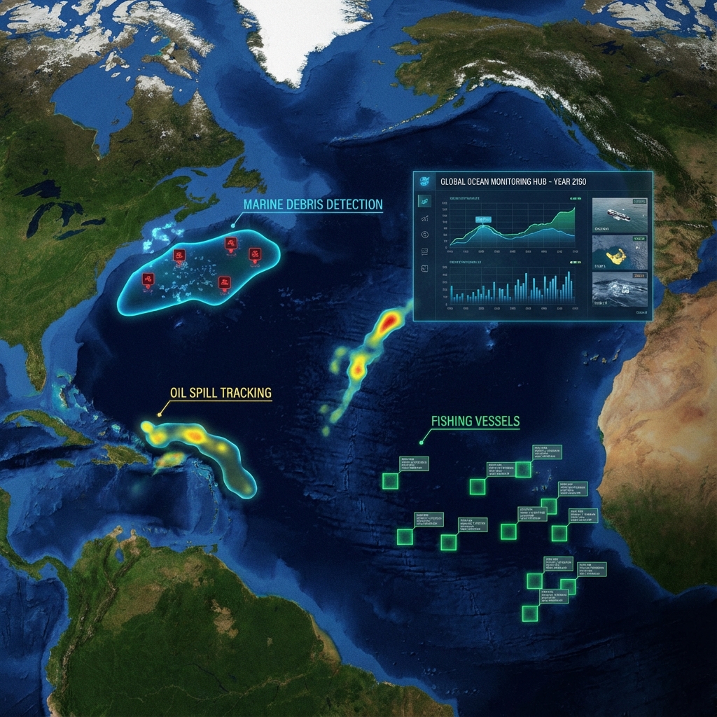 Comprehensive Marine and Coastal Monitoring Capabilities Using Earth Observation